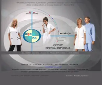 Alga-BIS.com.pl(Medyczna, ubrania medyczne, odzie) Screenshot