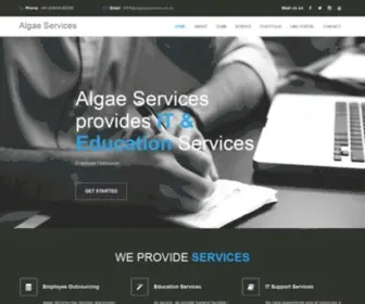 Algaeservices.co.in(Algae Services) Screenshot