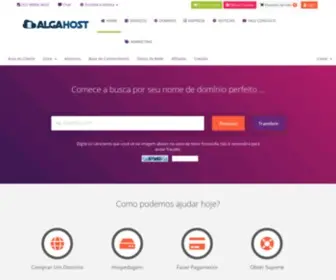 Algahost.com.br(Algahost Internet do Brasil) Screenshot