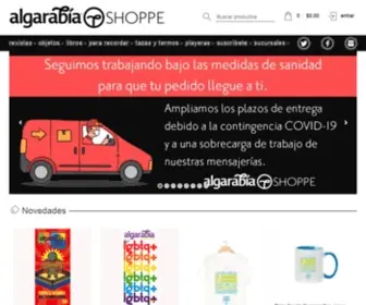 Algarabiashoppe.com(Palabras para llevar) Screenshot