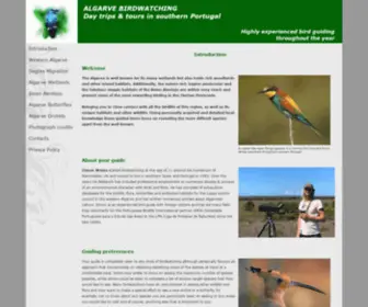 Algarvebirdman.com(Algarve Birds & Birdwatching) Screenshot