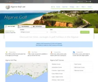 Algarvegolf.net(Algarve Golf) Screenshot