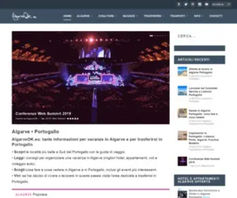Algarveok.eu(Per scoprire l'Algarve e il Portogallo) Screenshot