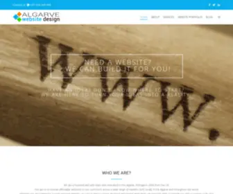 Algarvewebsitedesign.com(Website Design) Screenshot