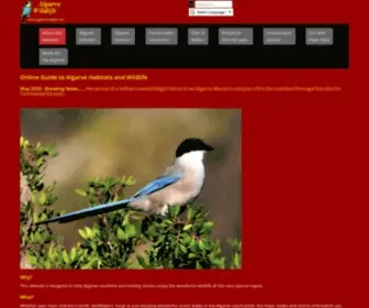 Algarvewildlife.com(Algarve Wildlife) Screenshot