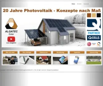 Algatec.com(ALGATEC Handels UG (haftungsbeschränkt) & Co) Screenshot