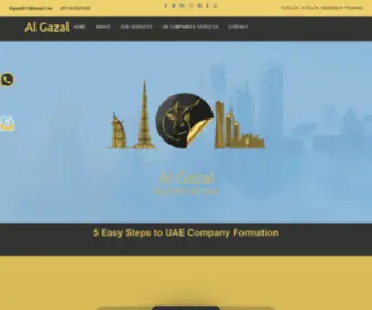 Algazaldubai.com(Al Gazal) Screenshot