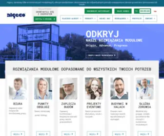 Algeco.pl(Kontenery Magazynowe) Screenshot