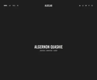 Algelab.com(Algernon Quashie) Screenshot