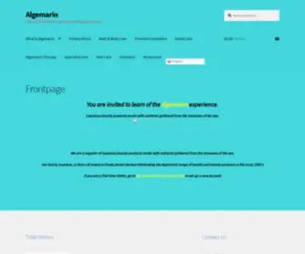 Algemarin.co.uk(Frontpage) Screenshot