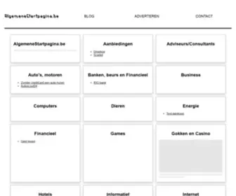 Algemenestartpagina.be(De leukste en handigste links) Screenshot
