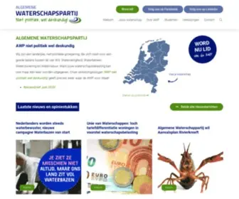 Algemenewaterschapspartij.nl(Algemene Waterschapspartij) Screenshot