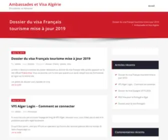 Algerie-Sites.com(Ambassades et Visa Alg) Screenshot