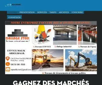 Algeriemarches.com(Algerie marches) Screenshot