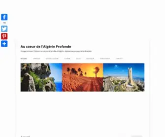 Algerieprofonde.net(Tout sur les 48 wilayas d'Algérie) Screenshot