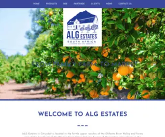 Algestates.com(ALG Estates) Screenshot