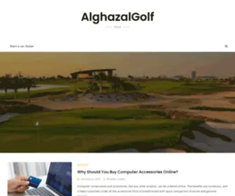 Alghazalgolf.ae(Dubai) Screenshot