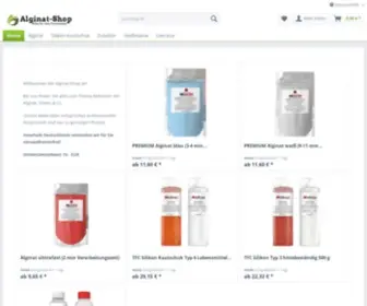 Alginat-Shop.de(Alginat Shop) Screenshot