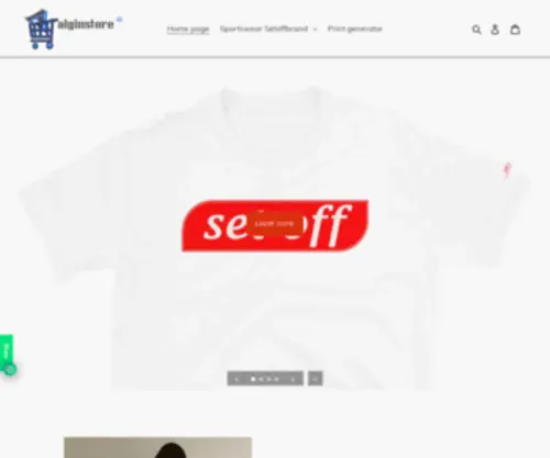 Alginstore.com(Fashion) Screenshot