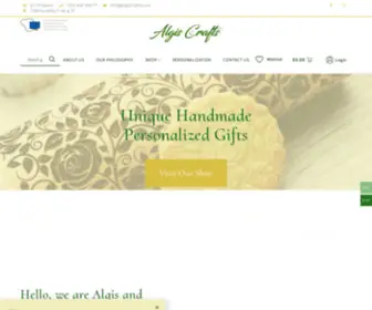 Algiscrafts.com(Algis Crafts) Screenshot