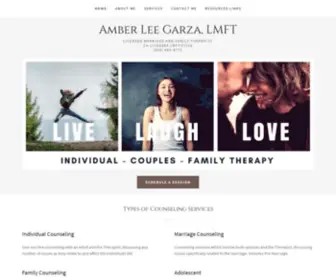 ALGLMFT.com(Amber Lee Garza) Screenshot