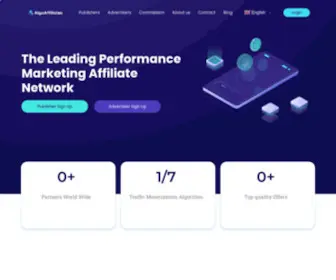 Algo-Affiliates.com(Algo Affiliates) Screenshot