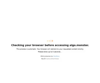 Algo.monster(Structured prep for leetcode data structure & algorithm interviews) Screenshot