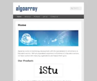 Algoarray.com(Algoarray) Screenshot