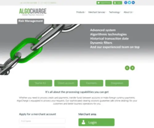 Algocharge.com(Algocharge) Screenshot