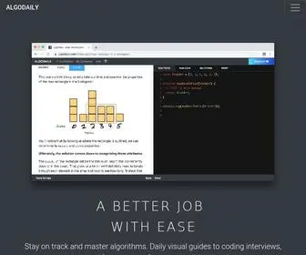 Algodaily.com(Software interview prep made easy) Screenshot