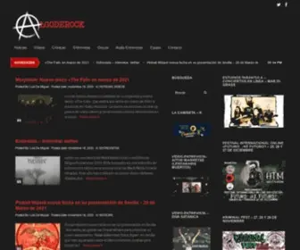 Algoderock.com(Algo de Rock) Screenshot