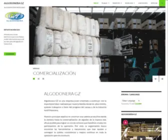 Algodoneragz.com(ALGODONERA GZ) Screenshot