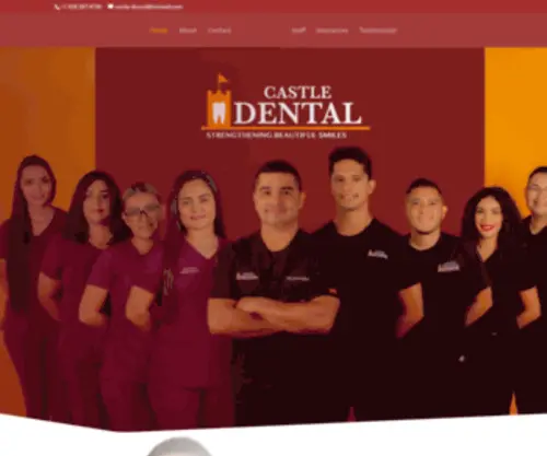 Algodonesdental.com(Castle Dental) Screenshot