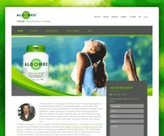 Algomed.de(Algomed  Chlorella) Screenshot