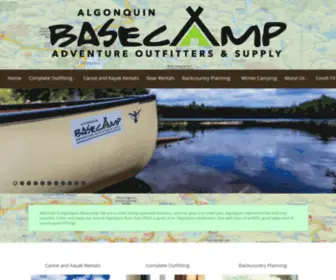 Algonquinbasecamp.ca(Algonquin Basecamp) Screenshot