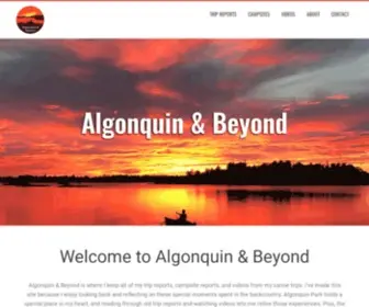 Algonquinbeyond.com(Algonquin & Beyond) Screenshot