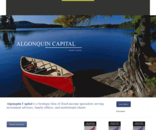 Algonquin.capital(Algonquin Capital) Screenshot