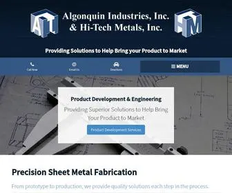 Algonquinindustries.com(Algonquin Industries) Screenshot