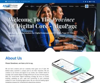 Algopage.com(Online Reputation Management Company) Screenshot