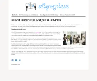 Algoplus.org(Kunst und die Kunst) Screenshot