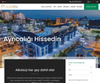 Algorahalalhotel.com(Algora Halal Hotel) Screenshot