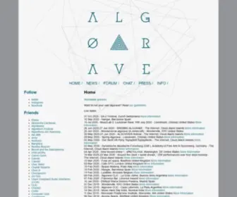 Algorave.com(Algorave) Screenshot