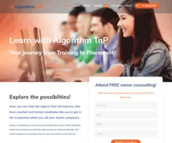 Algorithmtnp.com(Algorithm TnP) Screenshot