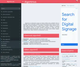 Algoritmy.net(Java) Screenshot