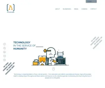 Algorythma.com(Forsale Lander) Screenshot
