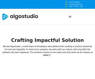 Algostudio.net(Full-service web, mobile application, and game development) Screenshot