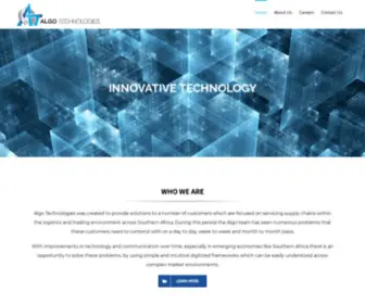 Algotechnologies.co.za(Algo Technologies) Screenshot