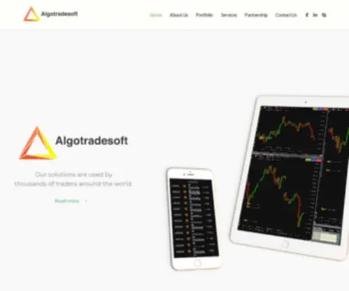 Algotradesoft.com(Algorithmic Trading) Screenshot