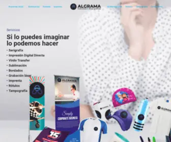 Algrama.es(Publicidad en Sevilla) Screenshot