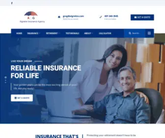 Algrekieinsurance.com(Greg Townes) Screenshot